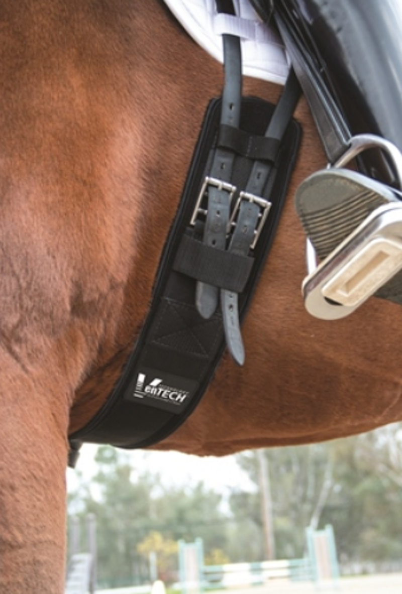 Professionals Choice VenTech Dressage Girth - Black-1